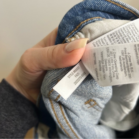 NWT Madewell The High Rise Slim Boyjean 26 - Picture 15 of 15